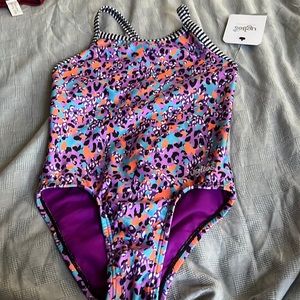 Girls one piece Uglies bathing suit